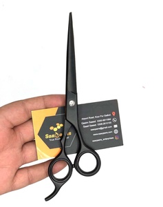 Muestra gratis Tijeras de peluquero de alta calidad Tijeras de corte de pelo de acero de Japón para diestros Tijeras de pelo japonesas profesionales - Product Image 2