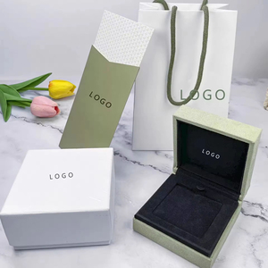 Luxury Brand Designer Jewelry <b>Box</b> Fashion Jewelry Bracelet <b>Ring</b> Necklace <b>Box</b> Deerskin Counter <b>Gift</b> <b>Box</b> - Product Image 5
