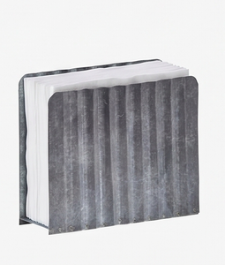 Caja de pañuelos galvanizada de primera calidad con un diseño moderno y elegante, perfecta para decoración del hogar y organización funcional. - Product Image 3