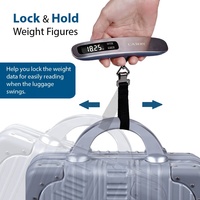 Balances à bagages numériques, balances de voyage portables électroniques avec écran LCD