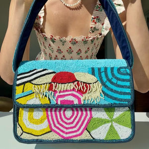 Vestido de Noche Elegante de Alta Calidad con Capa Bordada, Un Hombro Descubierto, Lentejuelas, Cuentas y Cola Larga - Product Image 1