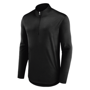 Custom Men Activewear Quarter Zip Training Top Quick Dry Running Shirt OEM Manufacturer - Product Image 5