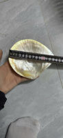 Plateau Coquillage Nacre Naturel Poli, Plat à Caviar Élégant, Cadeau Artisanal, Vente en Gros - Offre Spéciale