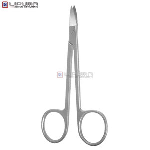 Tijeras Dentales Rectas Profesionales QUINBY de 12.0CM, Instrumentos Médicos Manuales para el Cuidado de las Encías, Estándar MOL, Venta al Por Mayor - Product Image 3