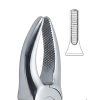 Forceps d'extraction manuels certifiés CE, modèle anglais, pour incisives supérieures et bicuspides (Fig.) 1 Instrument dentaire
