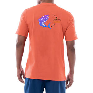 เสื้อยืดตกปลาผู้ชาย แขนยาว แห้งเร็ว กันน้ำ UPF 50 ป้องกันรังสียูวี ผ้าเนื้อยืด ราคาถูก ไม่มีลาย สั่งซื้อขั้นต่ำน้อย มีช่องสำหรับนิ้วโป้ง - Product Image 2