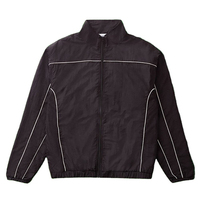 Ensemble survêtement unisexe personnalisable en nylon respirant imprimé, coupe-vent, veste et pantalon, design à manches longues, idéal pour l'hiver et le streetwear – Vente en gros