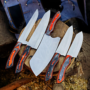 ชุดมีดครัวเหล็ก 440C 6 ชิ้น พร้อมมีดเชฟ มีดอเนกประสงค์ มีดปอกผลไม้ พร้อมกระเป๋าหนังแบบม้วน - Product Image 4