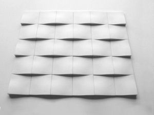 Carrelage en mosaïque de marbre blanc en forme de dôme carré, épaisseur 15 mm, résistant à l'eau, écologique, garantie 5 ans, intérieur moderne, 300x300 mm - Product Image 4