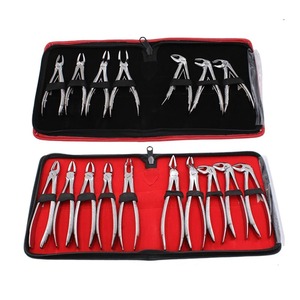 10 piezas BAFA SURGICAL INSTRUMENTS BSI-FC-7563 Instrumento manual de extracción dental quirúrgica, Elevador curvo para levantar raíces, Pinzas orales - Product Image 5