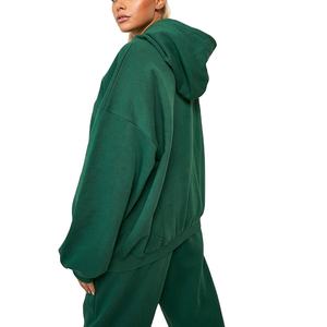 Sudadera con capucha personalizada Unisex 2 piezas Conjunto sudadera y pantalones de chándal polar algodón hombres sudaderas con capucha conjunto para mujer 2026 - Product Image 2