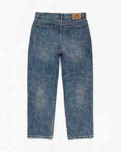 Jeans droits pour hommes de haute qualité, personnalisés, lavage vintage, denim premium, pantalon classique, streetwear décontracté, pantalon pour hommes, vente en gros - Product Image 3