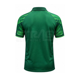 Chemise de cricket moderne à manches courtes avec tissu doux 100% polyester et design performant pour les séances d'entraînement et les matchs - Product Image 2