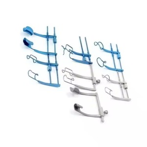 Spéculum et rétracteur ophtalmiques chirurgicaux réglables en acier inoxydable de qualité médicale pour usage hospitalier, certifiés CE - Product Image 5