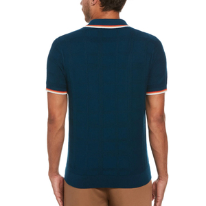 Quarter Zip Men's Lightweight Casual Short Sleeve Knitted Zipper <b>Collar</b> <b>T</b>-<b>Shirt</b> Sportswear Summer Pullover Quarter Zip <b>T</b>-<b>Shirts</b> - Product Image 3