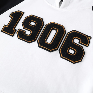 |   Alpha |   Sweat à capuche unisexe en molleton épais, style streetwear, avec broderie personnalisée et patch en chenille, motif lettres grecques - Product Image 4