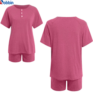 Conjuntos Deportivos de 2 Piezas para Mujer, Estilo Hip Hop, Verano, Súper Suaves, Spandex/Algodón, Transpirables, Secado Rápido, Ecológicos, Mangas Cortas - Product Image 5
