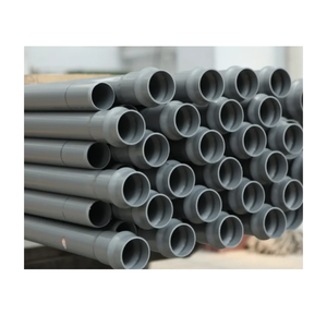 Tuyaux industriels souterrains en PVC-U/UPVC haute rigidité pour l'approvisionnement en eau et les eaux usées agricoles, longueur personnalisée, vente en gros - Product Image 4