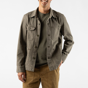 Vestes en jean de haute qualité pour hommes – Vente en gros d'usine, vestes en jean personnalisées de haute qualité pour hommes - Product Image 6