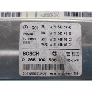 ECU และโมดูลคอมพิวเตอร์มือสองสำหรับรถยนต์ E-class รุ่น A2115405945 - Product Image 4
