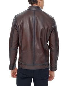 Veste en peau de mouton véritable pour homme - Product Image 4
