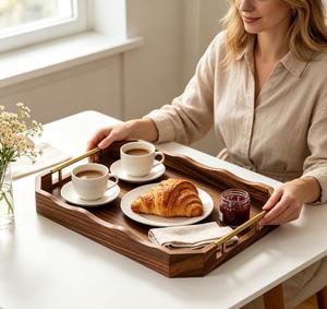 Plateau de cuisine en bois massif en gros pour la restauration domestique, les fournitures de restaurant et les applications hôtelières - Product Image 4
