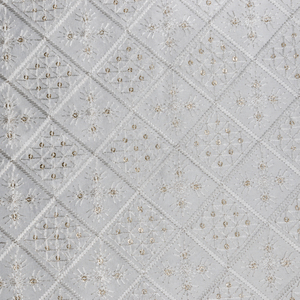 Tela africana con lentejuelas bordadas, estampado digital, encaje de malla, textil para caftanes, moda y prendas de vestir, para compradores de importación. - Product Image 1