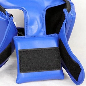 Leather <b>Head</b> Guards Boxing Professional <b>Training</b> <b>Head</b> gear Hot Sale On Customized <b>Head</b> Guard For online Sale - Product Image 2