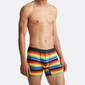 Solid Color Wholesale Price 100% Cotton Knitted Breathable Premium Quality Men's Underwear for Adults - Product Image 5