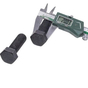 Vis à tête hexagonale haute résistance, grade 8.8, robuste et durable, pour l'installation de connexions en acier de construction - Product Image 1