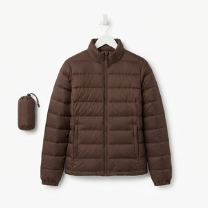 Chaqueta Acolchada Plegable y Transpirable para Hombre, Esencial para el Invierno, con Logotipo Frontal, Resistente al Agua y Ligera - Product Image 3