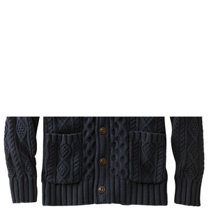 <b>Men</b> Acrylic Knit Sweater <b>Cardigan</b> Long Sleeve Button Front Casual Warm Soft Lightweight Sweater Regular Fit Ribbed Trim Classic - Product Image 4