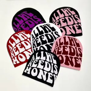 High Quality Custom Knitted Beanies Winter <b>Hat</b> Soft <b>Warm</b> Acrylic Cuffed Beanie For Branding Streetwear And Daily Use - Product Image 1