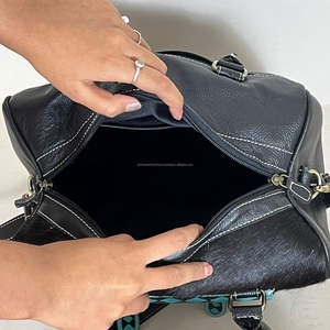 Sac à main en cuir de vachette pleine fleur fait main, modèle 2026, avec motif à carreaux, sac bandoulière pour femme - Product Image 6