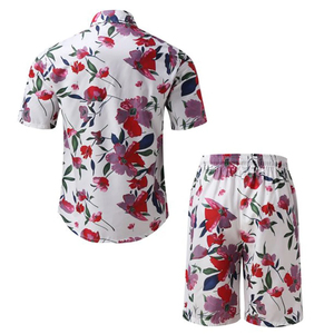 Conjunto de Pantalones Cortos Casuales de Verano para Hombre, Camiseta de Manga Corta, Pantalones Cortos Deportivos Sólidos, Conjunto de 2 Piezas de Ropa de Marca para Hombre - Product Image 6