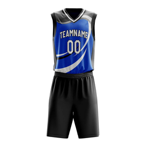 ชุดกีฬาบาสเก็ตบอล เสื้อเจอร์ซีย์ออกกำลังกาย ปักโลโก้แบบซับลิเมชั่นตามสั่ง พร้อมชื่อทีม หมายเลข และชุดทีมสำหรับวิทยาลัย - Product Image 2