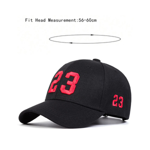 Gorra de Béisbol Clásica de Lujo con Logotipo Bordado Personalizado en Color Negro al por Mayor - Product Image 5