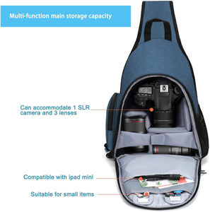 Bolso Bandolera Personalizado con Logotipo, Bolso Cruzado de Una Sola Correa para Hombre, Bolso de Hombro, Bolso Mensajero Unisex para Hombre - Product Image 2