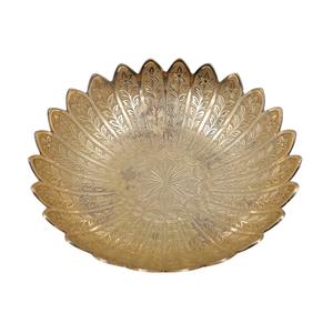 Frutero de Latón – Pital, Tazón Decorativo para Mesa de Centro, Decoración Tradicional India para Mesa de Comedor con Frutos Secos - Product Image 1