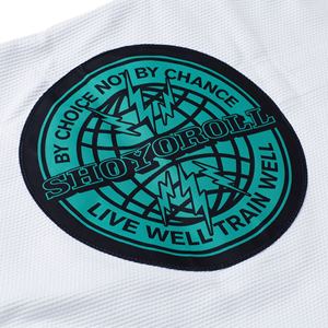Kimono Profesional de Alta Calidad Shoyorol Fighter Gi para Jiu-Jitsu Brasileño, Uniforme Blanco Shoyorol BJJ GI Unisex para Entrenamiento - Product Image 5