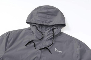 Unisex Winter Casual <b>Lightweight</b> And Comforetable Windbreaker <b>Jacket</b> Outdoor Hooded Solid Pattern Breathable Reversible - Product Image 4