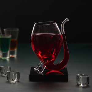 Copa de Cóctel en Forma de Corazón Imperial, Hecha a Mano, para Vino Tinto, Elegante Colección de Bar, Precio de Mayoreo de Fábrica India - Product Image 2