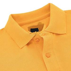 Camisas Polo de Manga Corta para Hombre, Casuales, Antiarrugas, Transpirables, de Algodón y Fibra de Bambú, Color Amarillo, Nuevo Estilo de Verano - Product Image 2