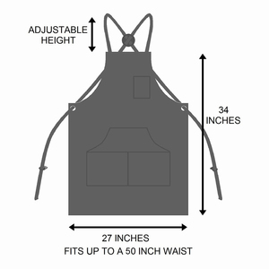 Hot Sale Custom Welder Leather <b>Apron</b> FR <b>Work</b> <b>Apron</b> with Multi-Pockets Cow Split Leather Welder <b>Apron</b> for Men Leather <b>Apron</b> - Product Image 4