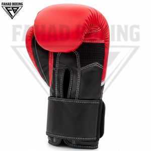 Gants de boxe professionnels et améliorés, durables, tendance, avec logo personnalisé, pour entraînement et compétition, absorbant les chocs et respirants - Product Image 4