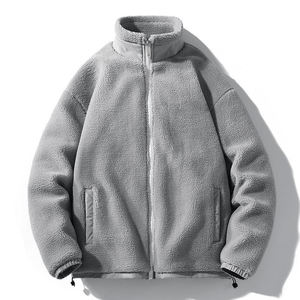 Veste polaire Sherpa ample pour homme avec poche zippée, imperméable et coupe-vent, design de chasse personnalisé, logo sur le devant - Product Image 3