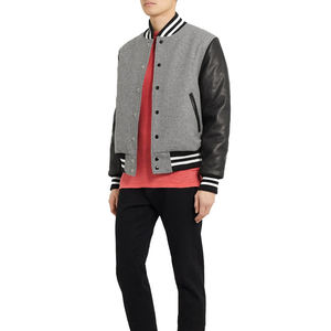 Veste de baseball universitaire moderne style varsity, broderie personnalisée, OEM, vêtements de sport urbains, veste toutes saisons pour hommes - Product Image 2
