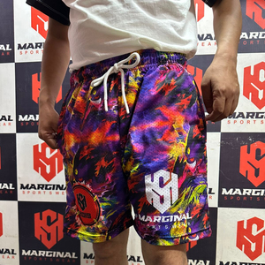 Pantalones Cortos de Malla Sublimados Personalizados para Hombre, Fabricación Profesional, 100% Poliéster, Diseño Sólido, Pantalones Cortos de Malla Sublimados Unisex - Product Image 3