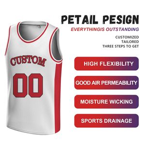 Wholesale Men's Basketball Uniform Jersey BSCI Custom Color Printed Breathable 100% Polyester Quick Dry Anti-Bacterial - Product Image 4