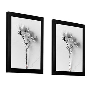 Handmade Vintage Solid Wood Minimalist <b>Black</b> A4 Vertical Rectangle Wall Mount Durable <b>Photo</b> <b>Frame</b> - Product Image 2